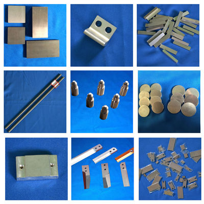 Cina Perak Tungsten Alloy Welding Electrodes Untuk PCD / Kontak Listrik pemasok