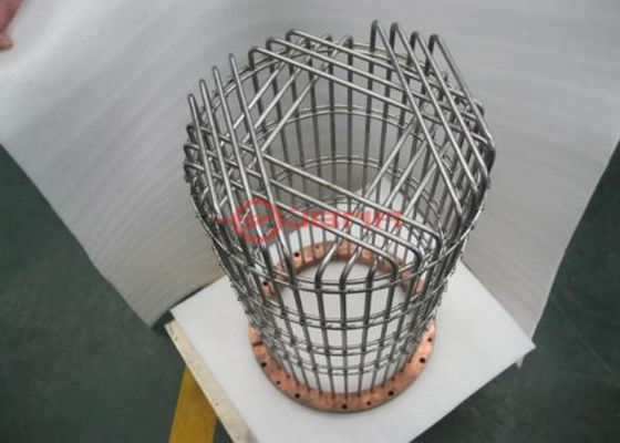 Cina 99,95% Min Suhu Tinggi Tungku Suku Cadang Tungsten Wolfram Heater pemasok