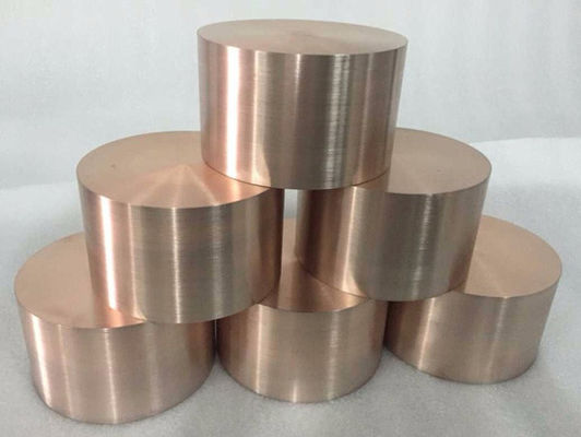 Tungsten Tembaga / Tembaga Tungsten Paduan CuW75 Edm Bahan Elektroda pemasok